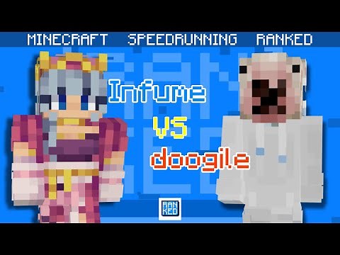Ranked Matche Infume vs Doogile MCSR Speedrunning Minecraft #37