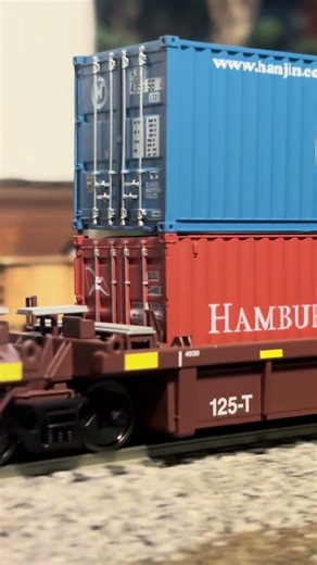 Double Stack Container Train Flyby 🔥