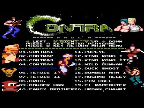 NES 100 in 1 Full Games Collection Gameplay