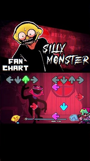 FNF: Silly Monster | Fanchart #fnf #fnfmod