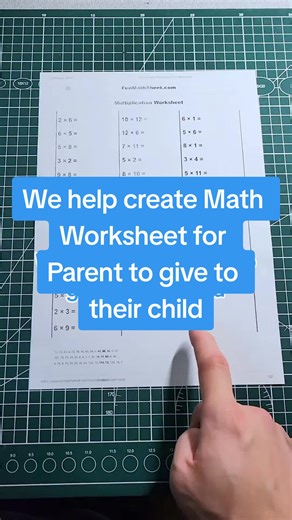 Cree su propia hoja de trabajo de matemáticas