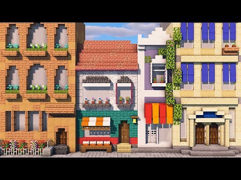 Let's Build a City Street in Minecraft!