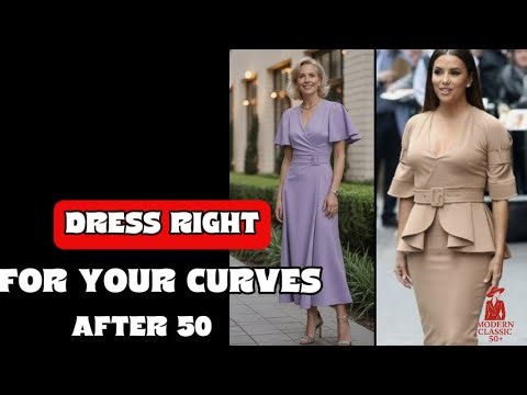 How to Dress an Hourglass Body After 50 | Elegant & Timeless Style
