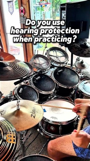 Every Drummer Needs to Hear This… 🥁🎧 #drums #drummer #hearingprotection
