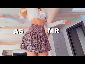 ASMR 👗 Hand Sounds, Random Triggers on your face & Hypnotic Hand Movements