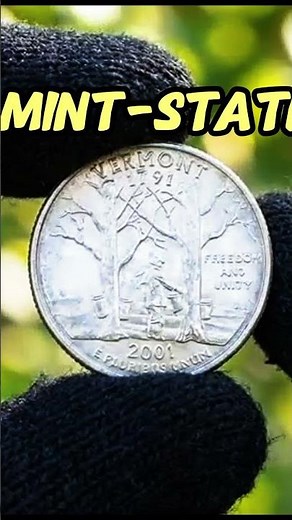 2001-P Vermont State Quarter Value | Rare State Quarter Worth $10,000+