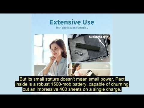 TAGZILO C80 Wireless Printer Review 2025 - Inkless, Portable & Travel-Friendly Printer