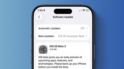 Everything new in iOS 26 developer beta 3