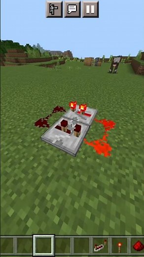 The easiest redstone clock is a simple repeater loop #minecraft #shorts