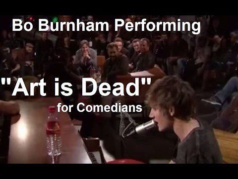 Bo Burnham Performs "Art is Dead" for Comedians