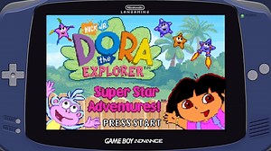 【Dora the Explorer - Dora's World Adventure! 小冒险家朵拉】GBA 怀旧掌机经典游戏永久高清收藏版【超清60帧】