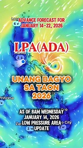 Low Pressure Area update now. unang magiging bagyo sa taon 2026. kung magiging bagyo ay tatawaging Bagyong ADA #PAGASAWeatherUpdate #bagyo #WeatherUpdate #AdaPH | Team Tatlong Kulay