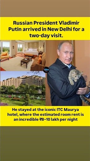 Putin's Luxurious Delhi Stay: Inside the ITC Maurya Chanakya Suite
