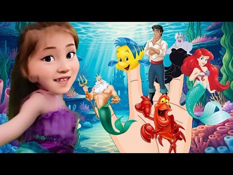 Little Mermaid Finger Family | Nursery Rhymes | DoReMi Kids Songs