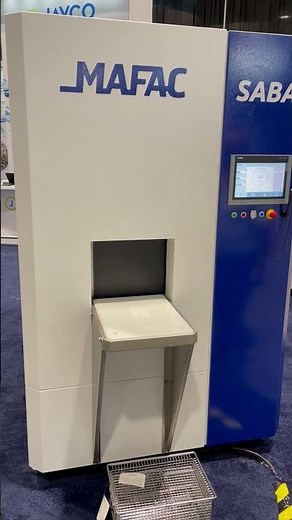 New MAFAC SABA Rotary Basket Washer At IMTS 2024