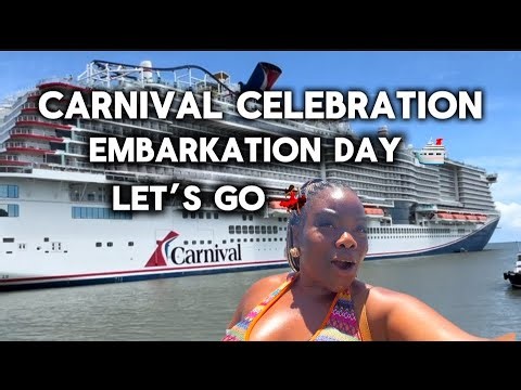 Boarding the Carnival Celebration Cruise in Port of Miami | Embarkation Day Tips 🛳️
