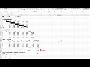 Mastering AHP in Excel: A Six Sigma Guide to Pairwise Comparisons & Consistency Ratios