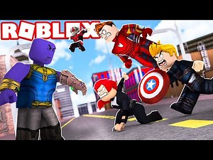 OS VINGADORES ESTÃO DENTRO DO ROBLOX !