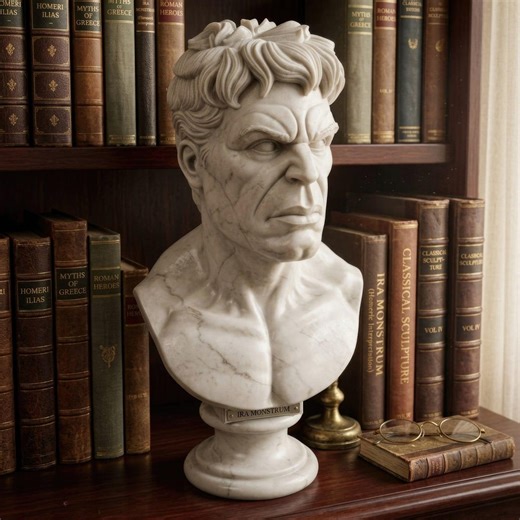 Hulk Bust STL for 3D Print, Superhero Statue STL Printing Model - Etsy