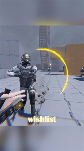 I added a TIME STOP ability to my FPS game #unity #gaming #3dgamedevelopment #gamedesign #gamedev