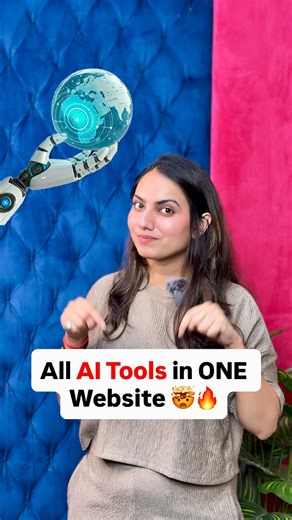 Shefali Kumar on Instagram: "The Only AI Website You’ll Ever Need 🔥 Tired of searching different sites for AI tools? 😩 Here’s ONE website that has everything you need — from video editing, text-to-speech, image generation, to graphic design & productivity tools 🤖✨ Just visit Futurepedia.io (or Futuretools.io) and explore 1000+ AI tools in one place! Perfect for creators, students, and business owners 🔥 Would you try this out? 👇 Follow @tech_saheli for more informative videos #tech #techreel