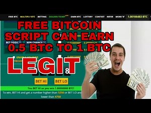 FREE BITCOIN SCRIPT WINS 0.5 BTC OR 1 BTC IN EVERY WEEK!
