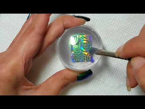 Easy Pigment Powder with Nail Vinyl on Stamper Tutorial
