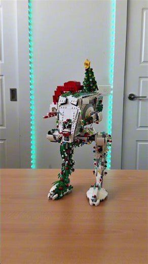 I transformed the LEGO UCS AT-ST into an epic Christmas set #lego