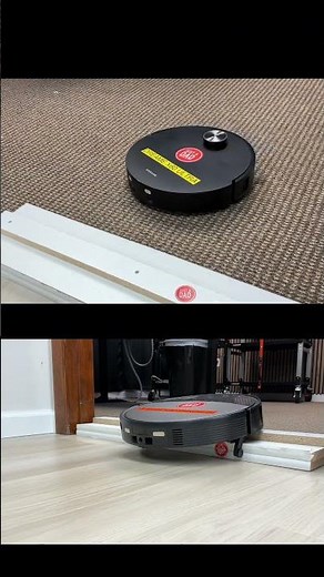 Which Robot Vacuum Handles This Threshold Better? Dreame vs Roborock! #robotvacuum #test