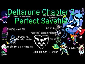 Deltarune Chapter 2 100% Playthrough on android phone [No Commentary 100% Perfect Save File]