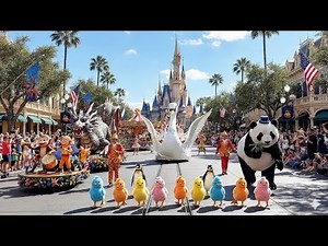 REAL Animals Parade 2026 — UNBELIEVABLE Live 4K Street Spectacle 🐘🦚