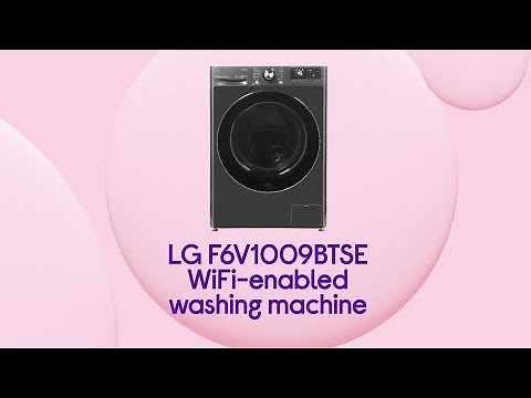 LG TurboWash 360 with AI DD V10 F6V1009BTSE Washing Machine-Black| Product Overview| Currys PC World