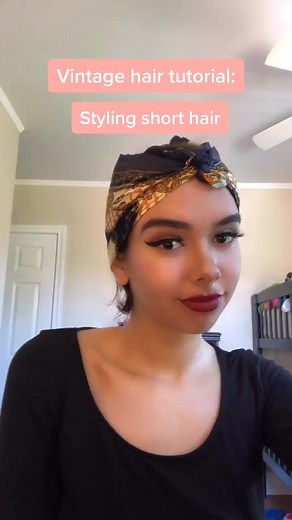 1950s Hair Brush Out and Styling Tutorial