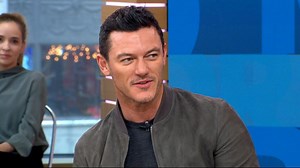 Luke Evans dishes on 'Beauty and the Beast' live on 'GMA'