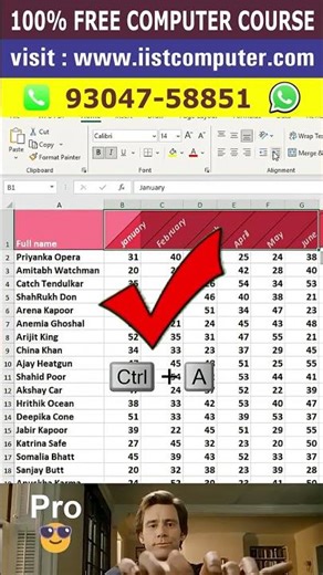 Excel Tips and Tricks | ms excel full course | free computer course | best computer course | free
