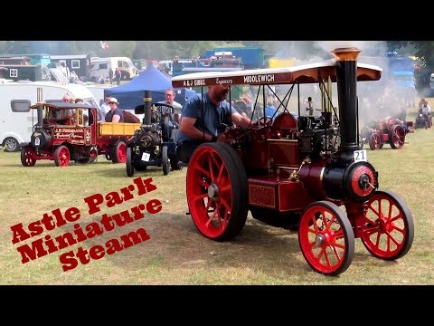 Miniature Engines - 12:15 Grand Steam Parade - Astle Park Traction Engine Rally 2025