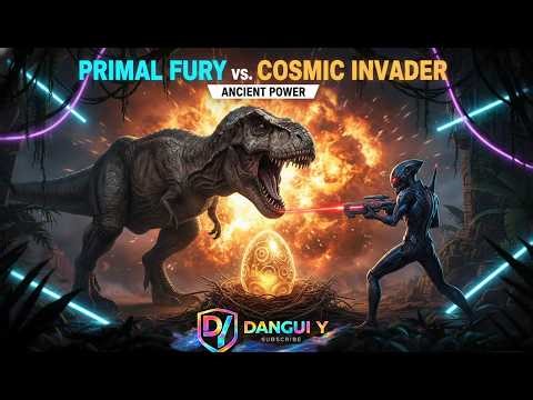 Aliens attack the last dinosaur egg...but they didn't expect THIS - Dinosaurs Vs Aliens