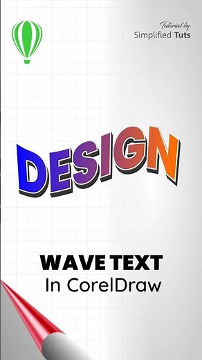 Envelope Tool Tricks for Text Effects #coreldraw #designtips #learn
