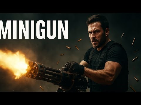 La MINIGUN: 6.000 Disparos por Minuto… ¡Pura Locura!