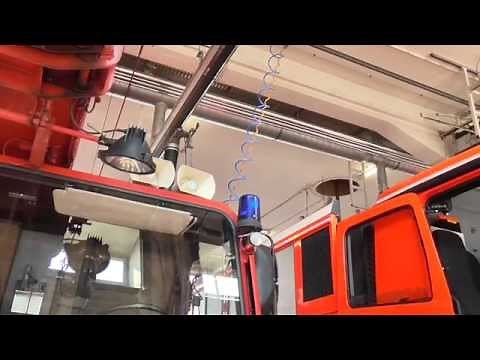 [Gong + Durchsage + Inside View] Feuerwache 3 BF Stuttgart HLF A