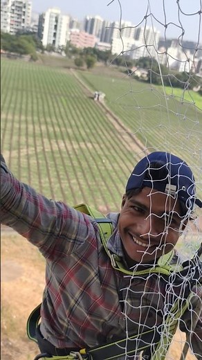 Bird net installation balcony #birds