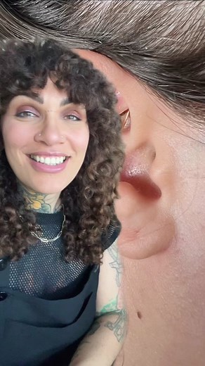 Rose Gold Ear Styling for Al: Before & After