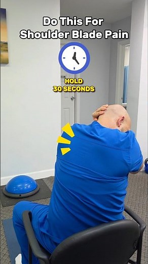 Try This for Shoulder Blade Pain