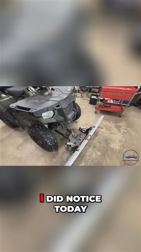 Brandon @ Peak Performance on Instagram: "Bent snowplow? Hit deep snow last year. Four bolts and a few minutes later, straightened out and ready to plow again! #SnowPlow #ATV #DIYRepair #WinterReady #FarmLife #SnowRemoval"