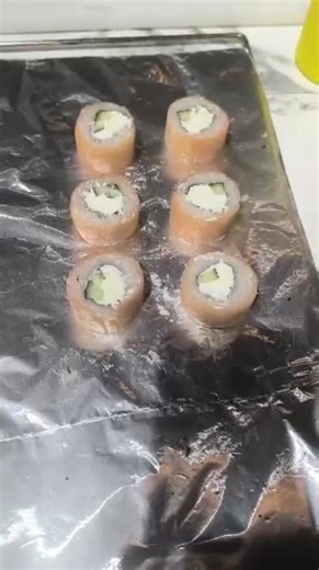 🍣 Making Sushi Rolls at Home Satisfying