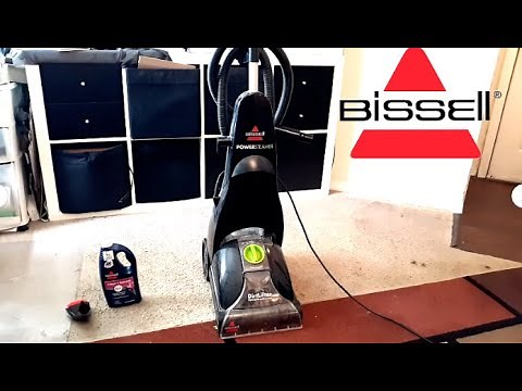 How Operate any Bissell Carpet CLEANER Upright PowerSteamer DirtLifter TurboClean PowerForce ProHeat