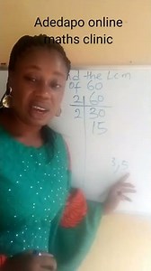 Finding lcm of 60 using prime factorisation method