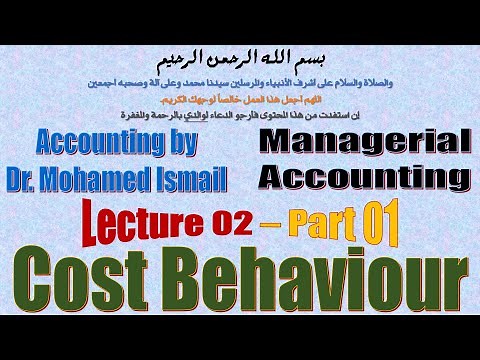 03 Managerial Accounting Lec 02 Part 01