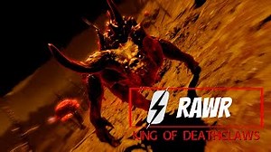 Fallout 4 - MODDED GAMEPLAY RAWR - King of Deathclaws -Glowing Sea-