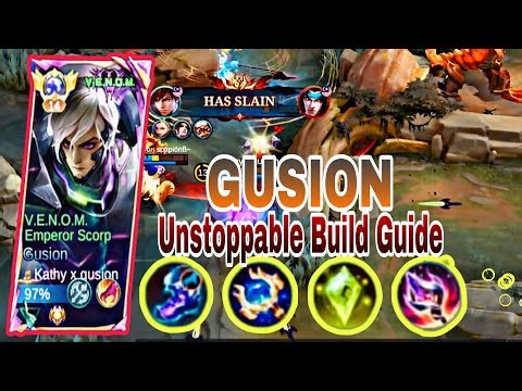🔥 GUSION Unstoppable Build Guide | Best Gusion Gameplay & Item Build 2025 🔥